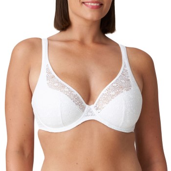 PrimaDonna Bh Twist Epirus Half Padded Plunge Bra Hvid C 80 Dame