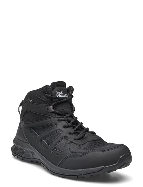 Se Jack Wolfskin Woodland 2 Texapore Mid M Jack Wolfskin Black ved Booztlet