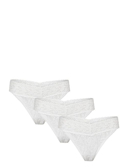 Hanky Panky 48113Pk - Original Rise Thong - 3 Pack Hanky Panky White