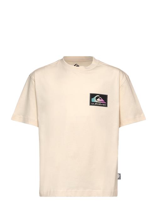 Back Flash Ss Youth Quiksilver Beige