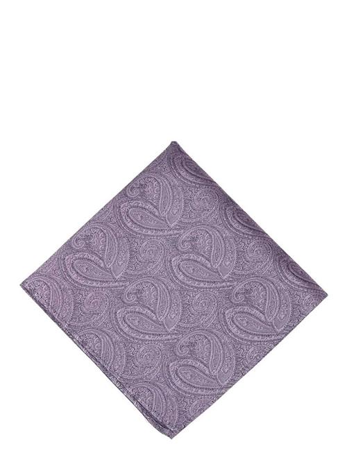 Paisley Silk Pocket Square Portia 1924 Pink