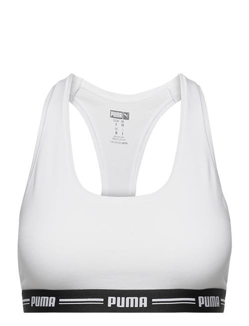 Se PUMA Puma Women Racer Back Top 1P Hang PUMA White ved Booztlet