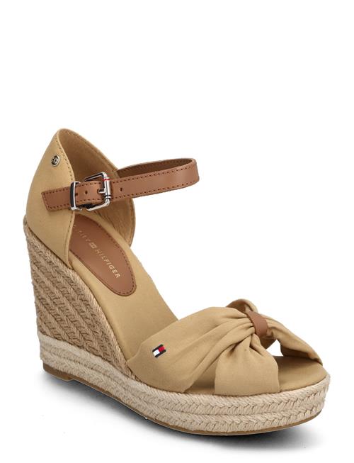 Tommy Hilfiger Basic Open Toe High Wedge Tommy Hilfiger Khaki