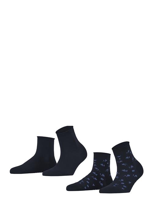 Esprit Socks Mini Flower Sso 2P Esprit Socks Navy