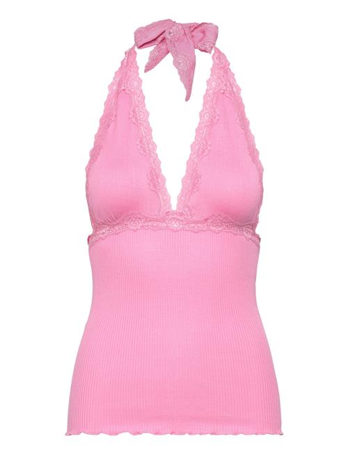 Rosemunde Silk Halter Neck W/ Lace Rosemunde Pink