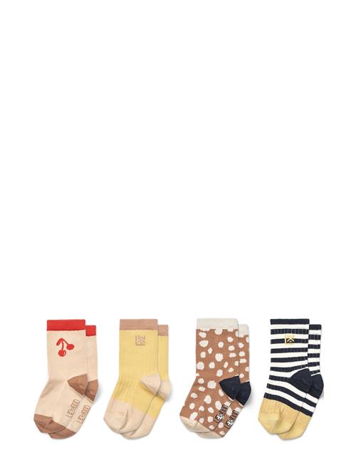 Liewood Silas Socks 4-Pack Liewood Patterned