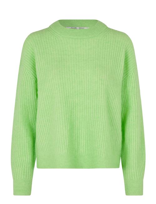 Brook Knit Rib O-Neck Second Female Green