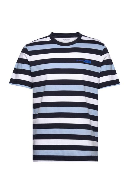 Tom Tailor Striped T-Shirt Tom Tailor Blue