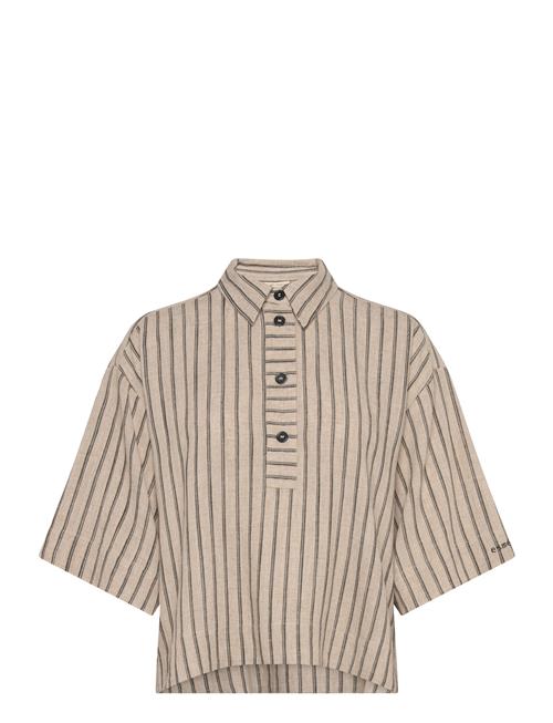 Eskasia Boxy Blouse Esme Studios Beige