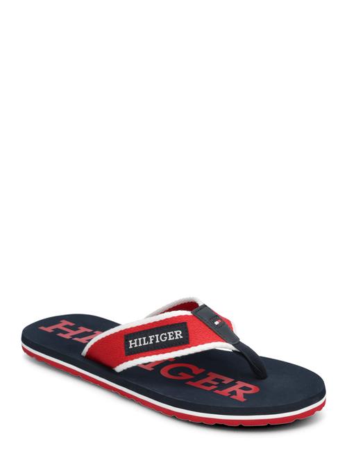 Tommy Hilfiger Patch Hilfiger Beach Sandal Tommy Hilfiger Red