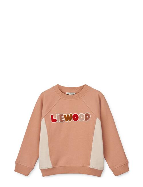 Aude Placement Sweatshirt Liewood Pink