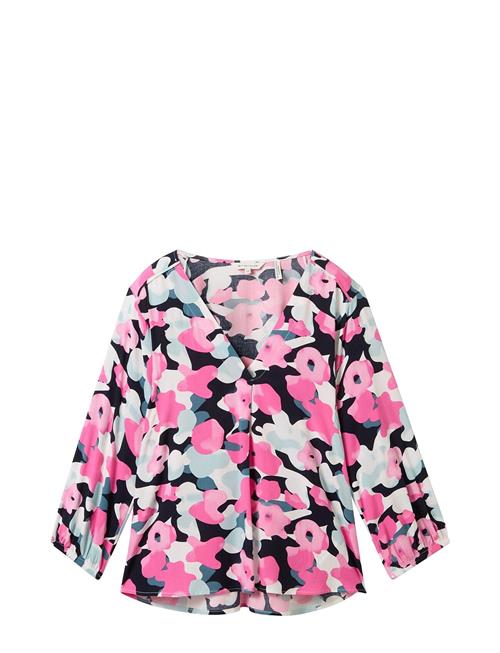 V-Neck Blouse Tom Tailor Pink