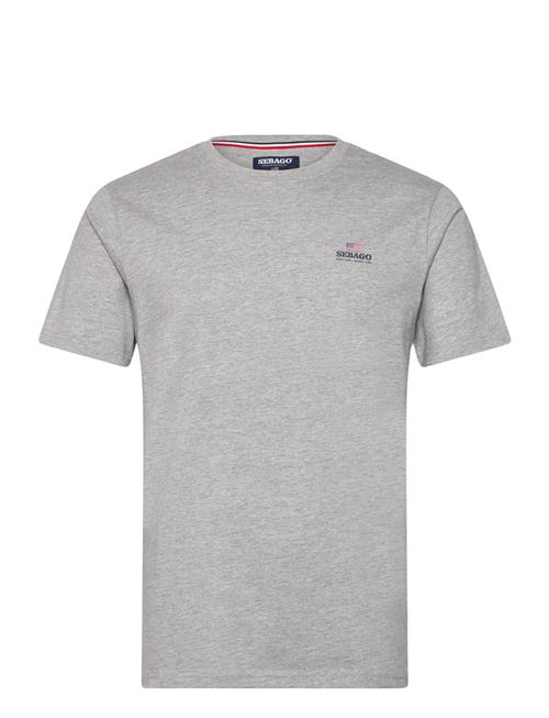 Sebago Noah Logo Tee Sebago Grey