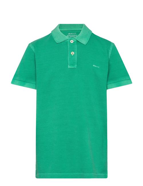 GANT Sunfaded Pique Ss Rugger GANT Green