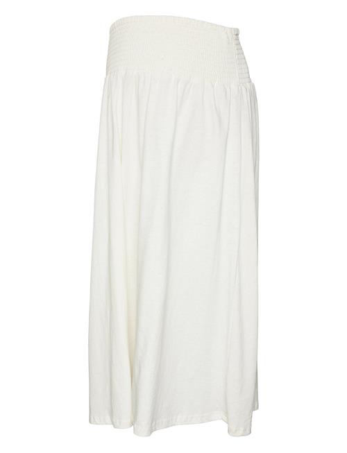 Mamalicious Mlerica Jrs Midi Skirt Mamalicious White