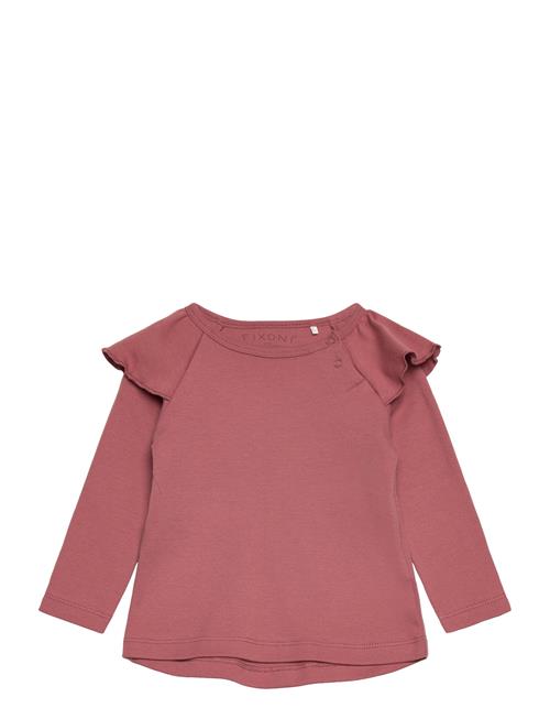 Fixoni Blouse Ls - Girls Fixoni Pink