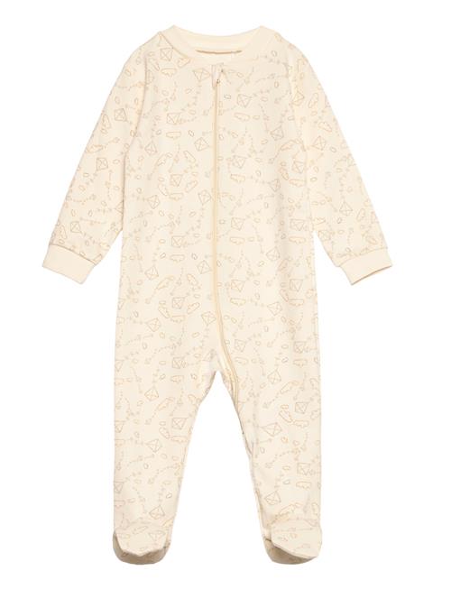 Fixoni Nightsuit W.zipper A. Foot Fixoni Cream