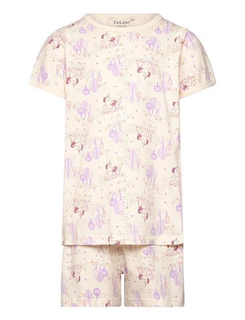 CeLaVi Pyjamas Ss W. Aop CeLaVi Patterned