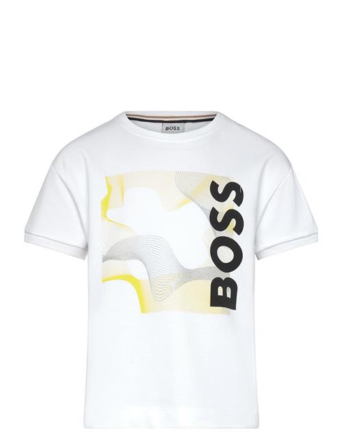 Se BOSS Short Sleeves Tee-Shirt BOSS White ved Booztlet