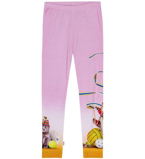 Se Molo Leggings - Niki - Sporty Cats ved KidsWorld