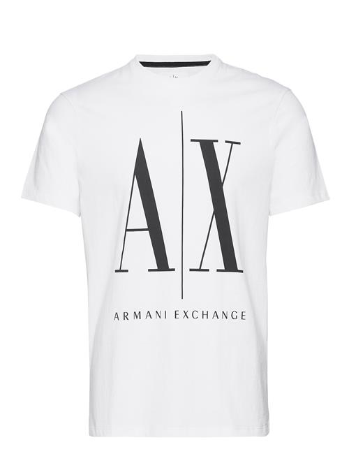 Se Armani Exchange Man T-Shirt Armani Exchange White ved Booztlet