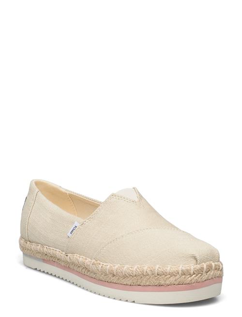 Alpargata Platform Rope TOMS Cream