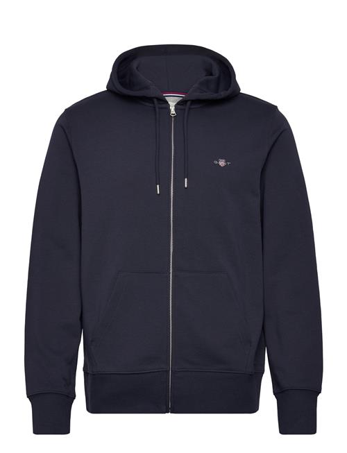 GANT Reg Shield Full Zip Hoodie GANT Navy