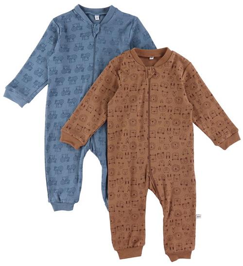 Se Pippi Baby Pippi Heldragt - Natdragt - 2 pak - Blue Mirage ved KidsWorld