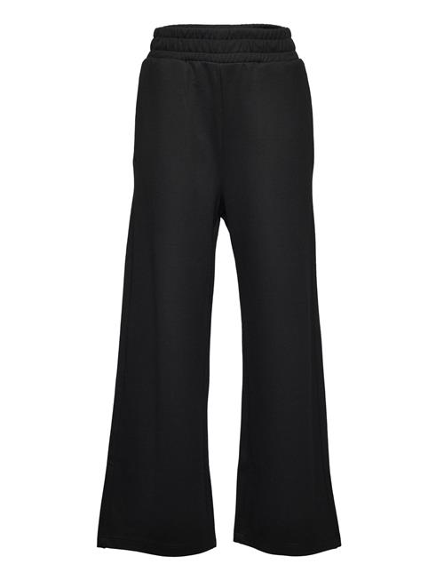 Lindex Trousers Punto Wide Black Lindex Black