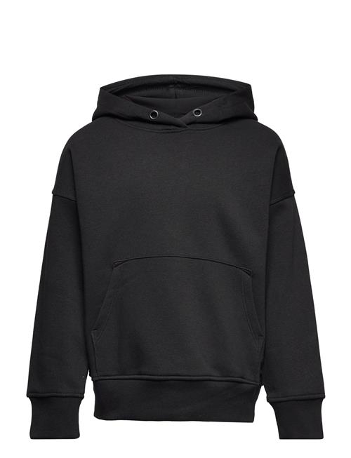 Lindex Sweatshirt Hoodie Ocean Uni Lindex Black