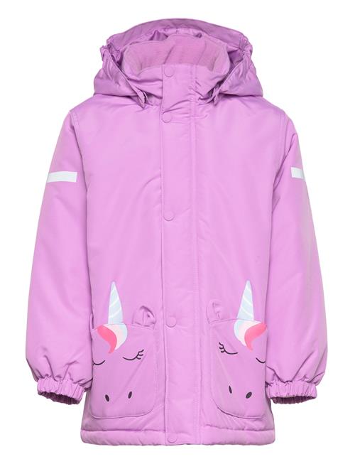 Se Lindex Jacket 3D Animal Unicorn Lindex Purple ved Booztlet