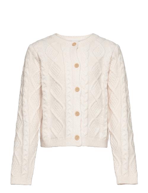 Cardigan Cabel Knit Lindex Cream