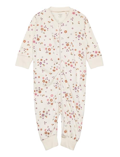 Lindex Pyjamas Small Flowers Lindex Cream