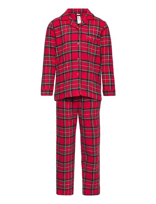 Lindex Pajama Flannel Yd Check Lindex Red