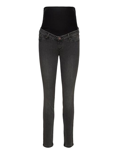 Lindex Trousers Denim Mom Clara Blac Lindex Grey