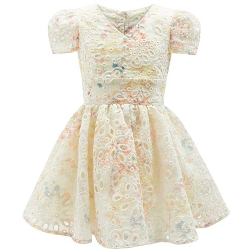 Se Bardot Junior Sirena Blomstret Kjole Gul | Gul | 4 years ved Babyshop