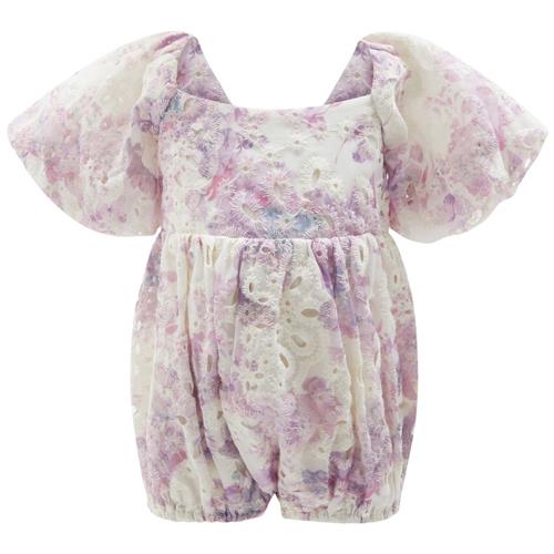 Bardot Junior Ellory Broderet Romper Lilac Lily | Lilla | 3-6 months