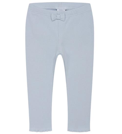 Hust and Claire Leggings - Rib - Le - Blue Flax m. SlÃ¸jfe