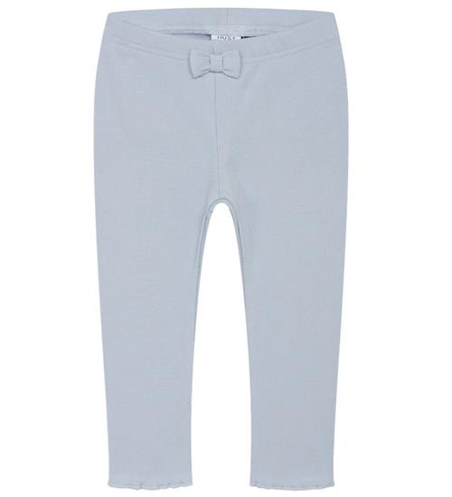 Hust and Claire Leggings - Rib - Le - Blue Flax m. SlÃ¸jfe