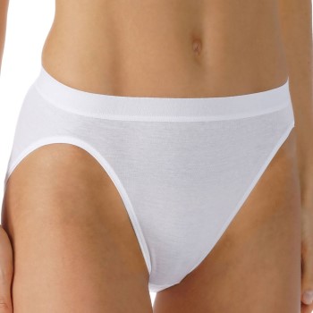 Mey Trusser Noblesse Jazz Briefs Hvid bomuld 42 Dame