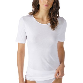 Mey Noblesse T-Shirt Hvid bomuld 42 Dame