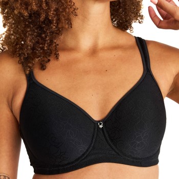 Swegmark Bh Adamo Shape Padded Cup Wire Bra Sort polyamid B 75 Dame