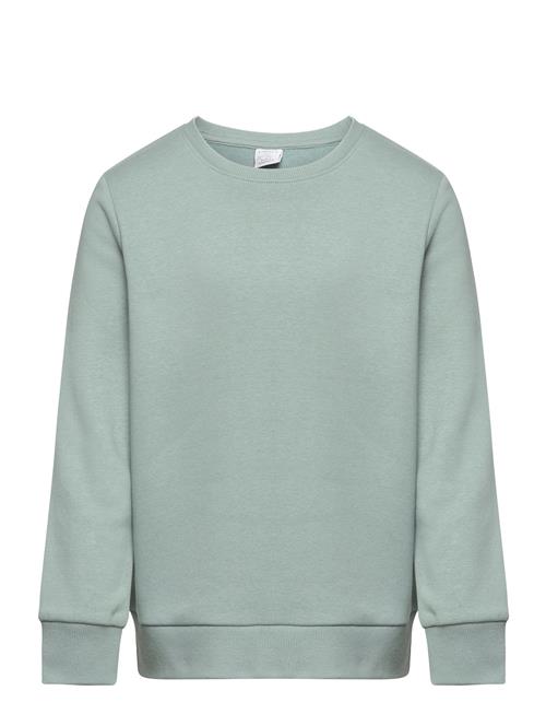 Se Lindex Sweatshirt Basic Lindex Green ved Booztlet