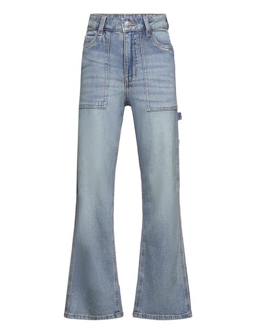 Se Lindex Trousers Denim Vanja Carpenter Lindex Blue ved Booztlet