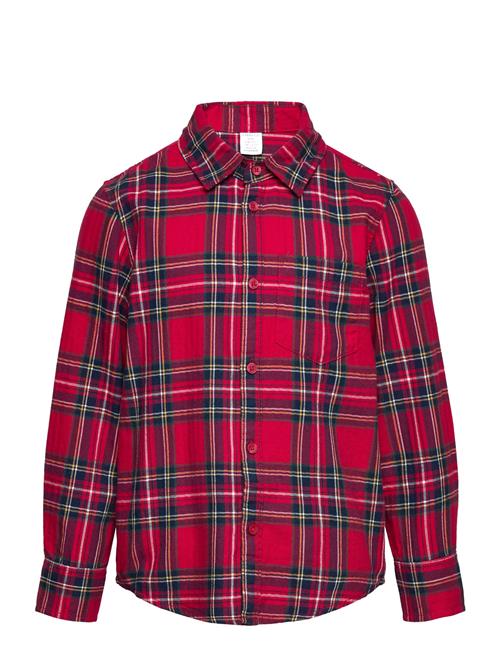 Lindex Shirt Check Christmas Lindex Red