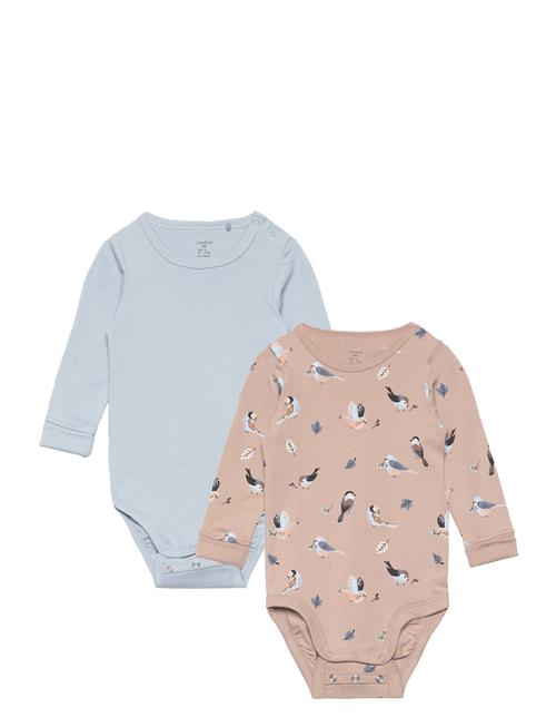 Se Lindex Body 2 Pack Aop Birds Lindex Patterned ved Booztlet