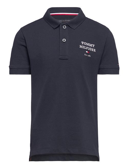 Tommy Hilfiger Th Logo Polo S/S Tommy Hilfiger Navy