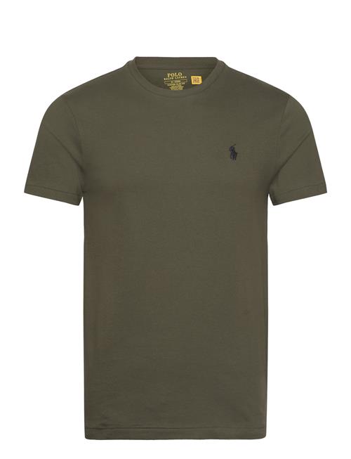 Polo Ralph Lauren Custom Slim Fit Jersey Crewneck T-Shirt Polo Ralph Lauren Khaki