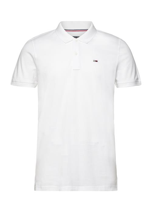 Tommy Jeans Tjm Slim Placket Polo Ext Tommy Jeans White