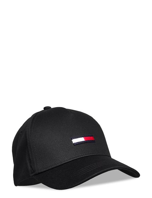 Se Tommy Hilfiger Tju Flag Cap Tommy Hilfiger Black ved Booztlet